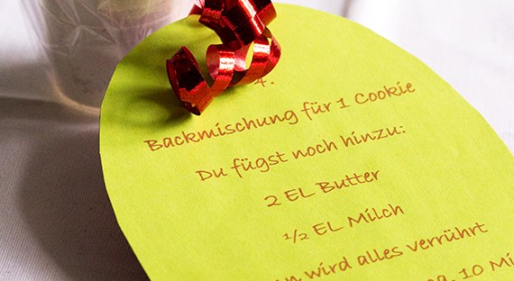 cookie mix für ein cookie