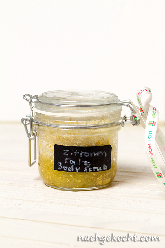 Zitrone Olivenoel Bodyscrub