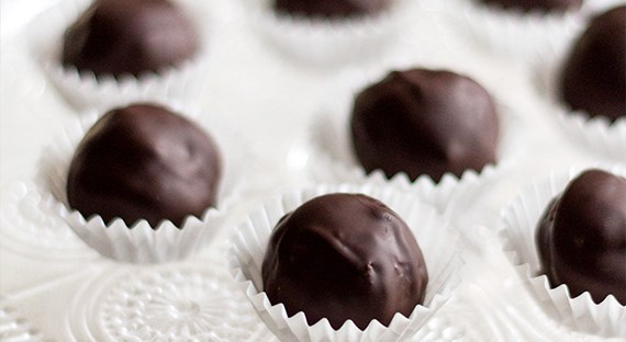 Marzipan Apfel Konfekt