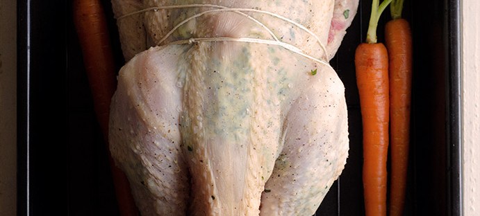 Hähnchen mit Bärlauch