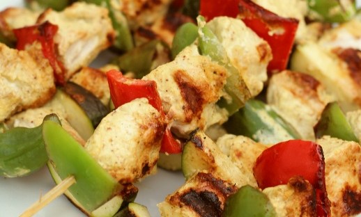 tandoori hähnchen spiess