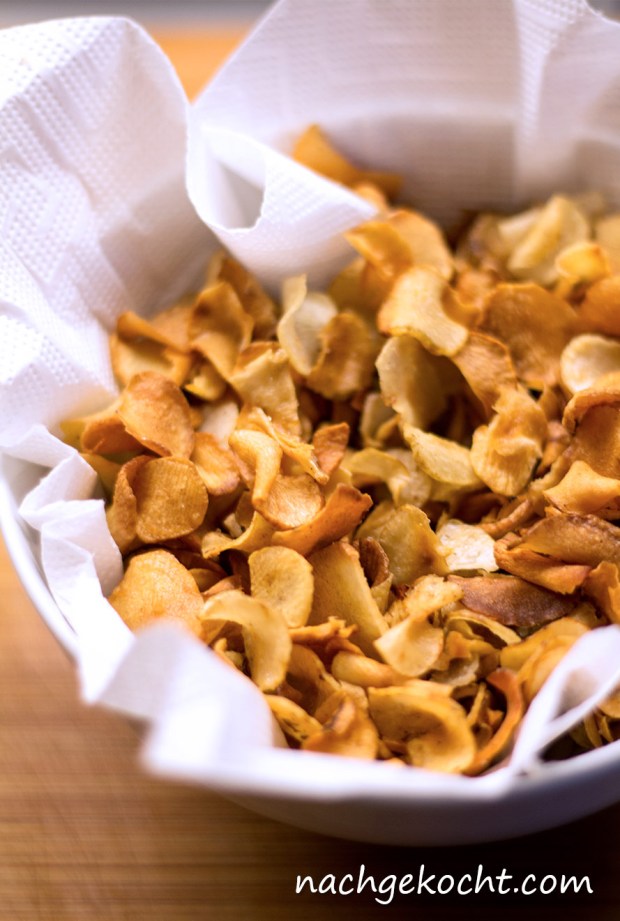 Topinambur Gemüse Chips