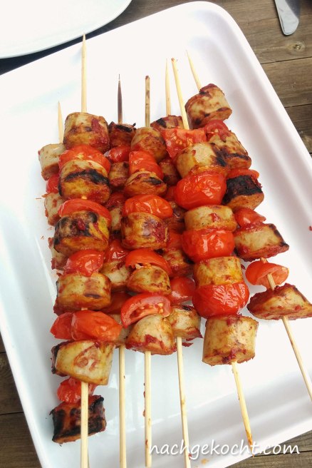 Tomaten-Würtchen-Spieße