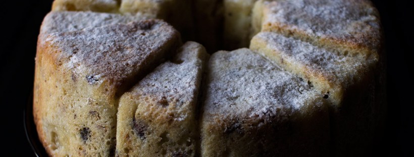 Apfel-Rosinen-Walnuss-Kuchen
